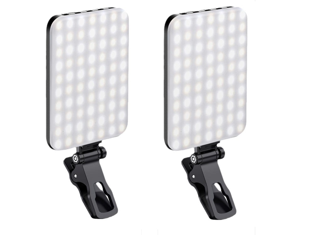 LED ライト スマホ カメラ照明 ipad用 充電式 ポータブル コンパクト携帯