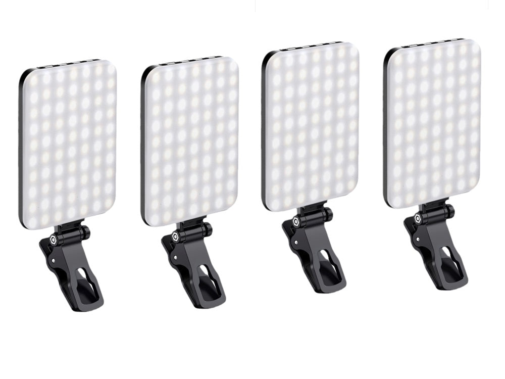 LEDポータブルライト スマホ 自撮りライト クリップ