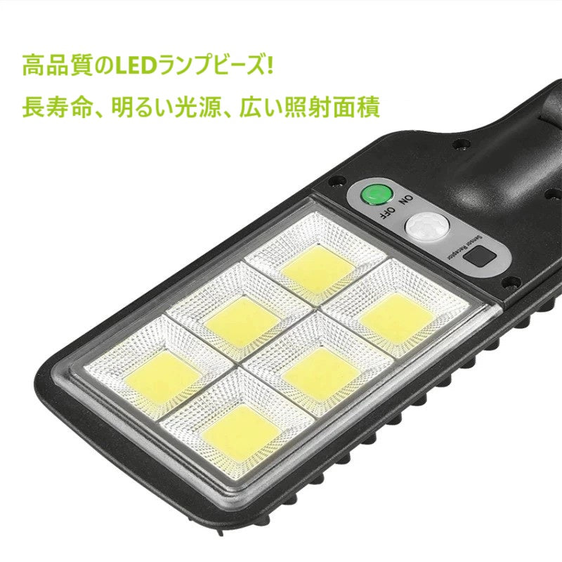 6LEDソーラーライト 2個セット ミニ 手のひらサイズ 屋外ウォールランプ 庭 キャンプ 装飾用 上下光