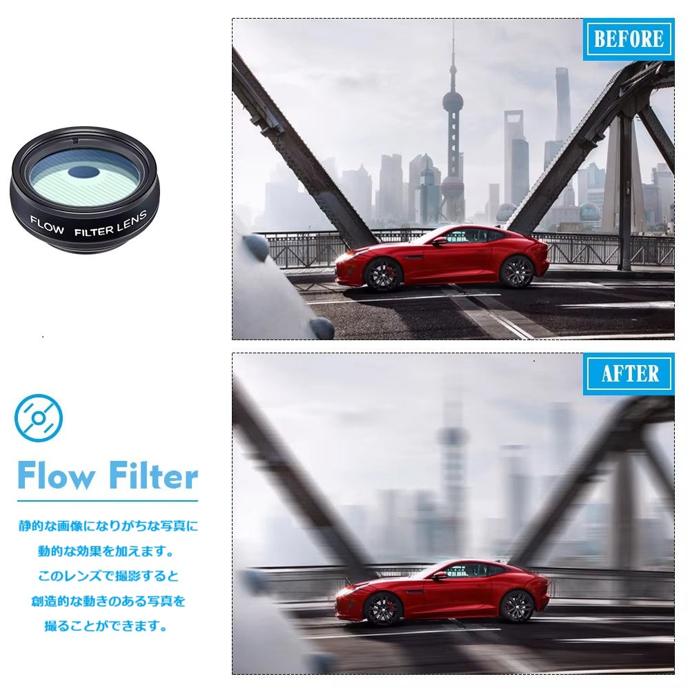 電話レンズセット 10 in 1 魚眼広角マクロレンズ CPL フィルター万華鏡 + 2X 望遠鏡レンズスマートフォン用