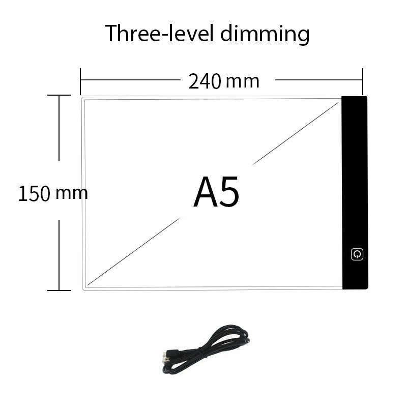 A4 A5レベル調光可能な Led 描画パッドボード 子供のおもちゃの絵画教育 子供の成長 ギフト