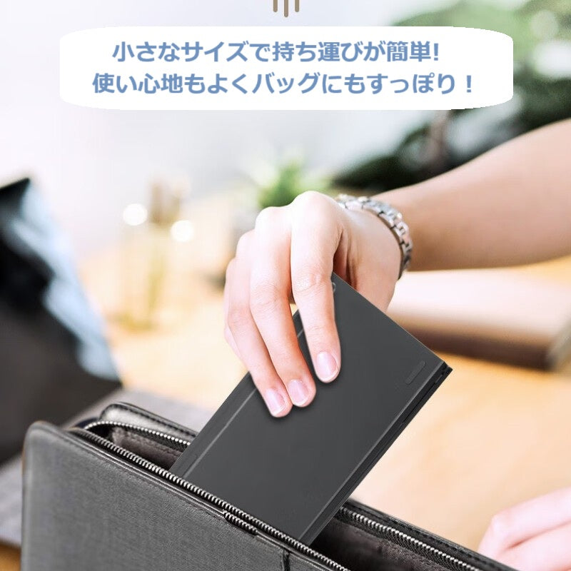 折りたたみ式ワイヤレス Bluetooth キーボード充電式折りたたみポータブルキーボード セット