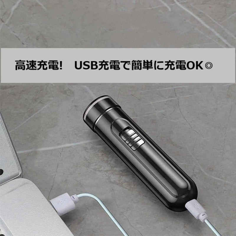 男性用コンパクトで便利な電気かみそり-USB充電式、ウェット & ドライ、ワンボタン 家庭、車、旅行に最適 ブラック ブルー グリーン