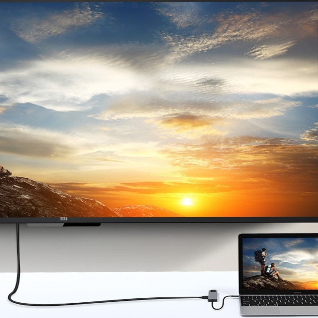 USB CハブUSB 8 in 1タイプc 3 1 ~ 4k hdtvハブアダプターsd tf rj45カードリーダーpd急速充電macbookノートブックコンピュータ用