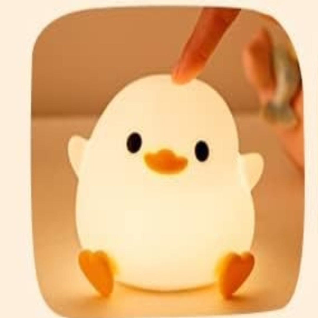 LED ナイトランプ かわいいひよこランプ シリコン ベッド ランプ タッチランプ