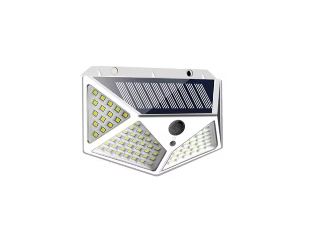 LED ソーラーライト 防水 屋外 100個のLED 防犯 庭 玄関 ミニ コンパクト