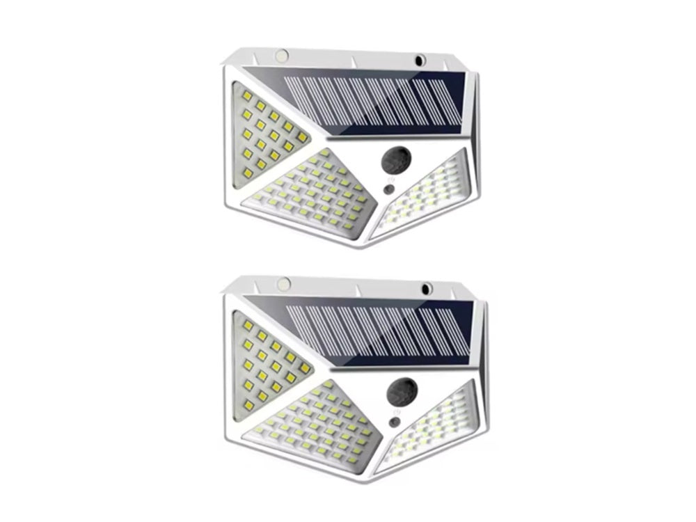 LED ソーラーライト 防水 屋外 100個のLED 防犯 庭 玄関 ミニ コンパクト