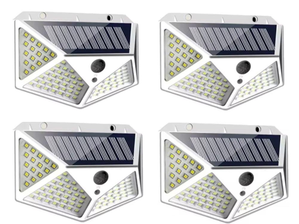 LED ソーラーライト 防水 屋外 100個のLED 防犯 庭 玄関 ミニ コンパクト