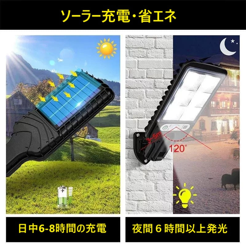 6LEDソーラーライト 2個セット ミニ 手のひらサイズ 屋外ウォールランプ 庭 キャンプ 装飾用 DIY