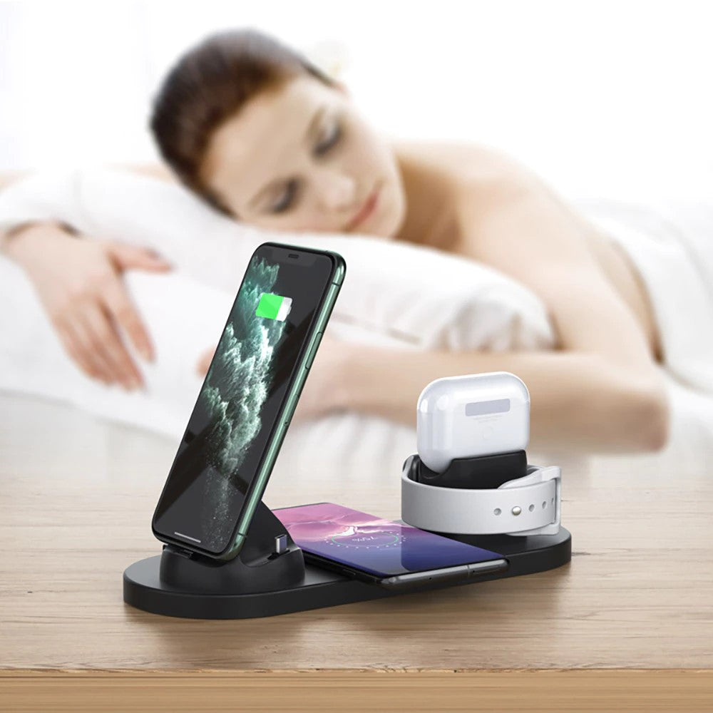 iphone/android対応 QI充電器 iphone 充電器 ワイヤレス アップルウォッチ applewatch充電器
