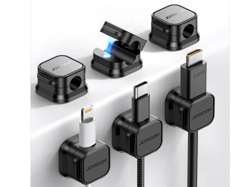 ケーブルクリップ 6パック 磁気ケーブルクリップ 充電に便利