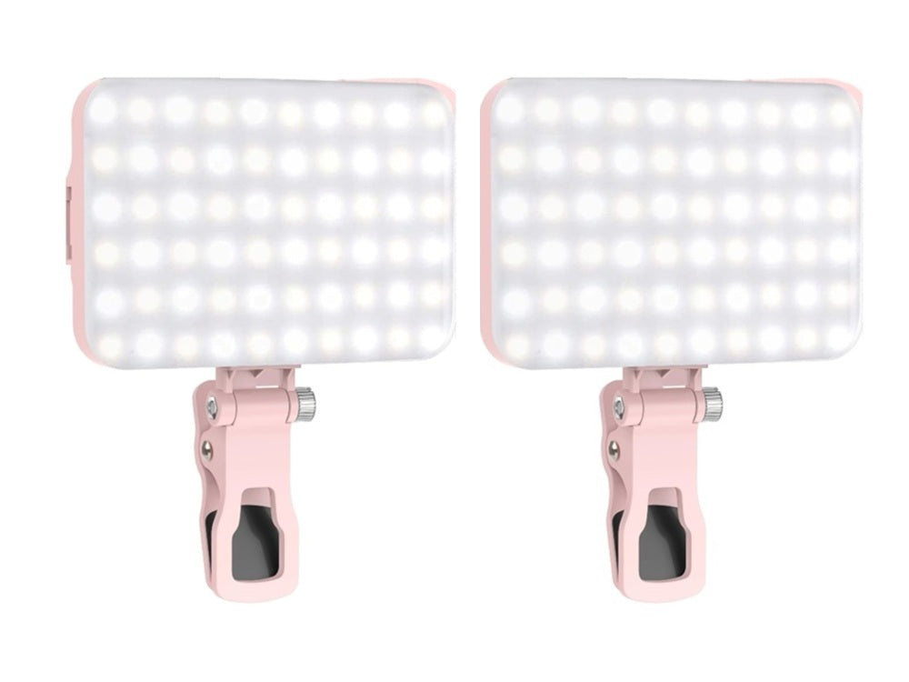 LED ライト スマホ カメラ照明 ipad用 充電式  ポータブル コンパクト携帯