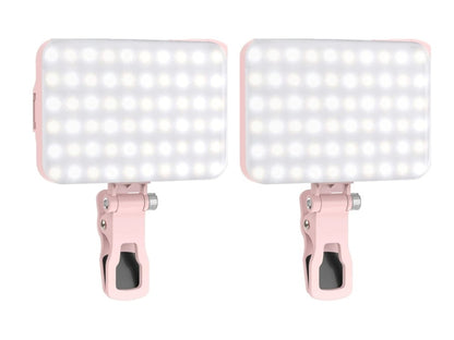 LED ライト スマホ カメラ照明 ipad用 充電式  ポータブル コンパクト携帯