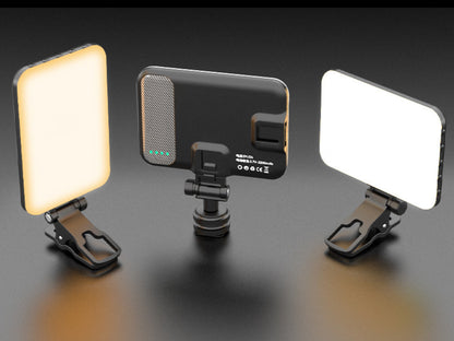 LED ライト スマホ カメラ照明 ipad用 充電式  ポータブル コンパクト携帯