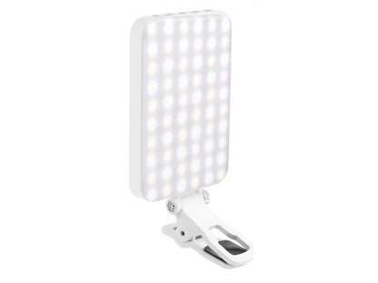 LED ライト スマホ カメラ照明 ipad用 充電式  ポータブル コンパクト携帯