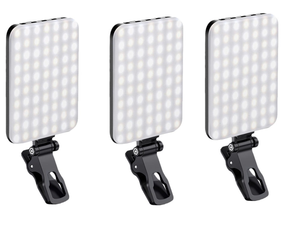 LED ライト スマホ カメラ照明 ipad用 充電式  ポータブル コンパクト携帯