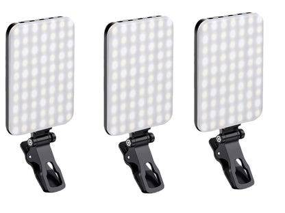 LED ライト スマホ カメラ照明 ipad用 充電式  ポータブル コンパクト携帯