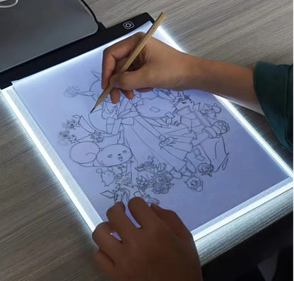 A4 A5レベル調光可能な Led 描画パッドボード　子供のおもちゃの絵画教育　子供の成長　ギフト　