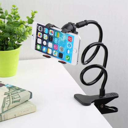 携帯電話 スマホ ホルダースタンド70 センチメートル 360°回転 クリップ