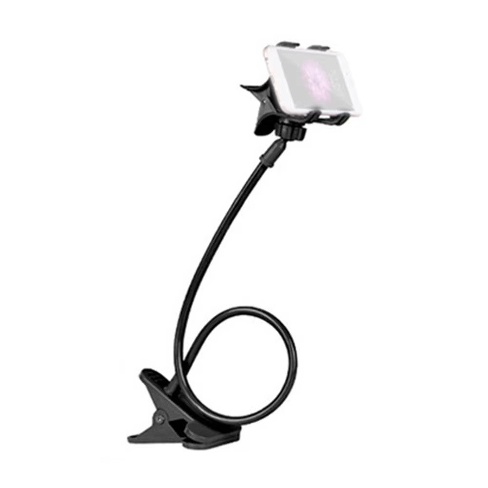 携帯電話 スマホ ホルダースタンド70 センチメートル 360°回転 クリップ