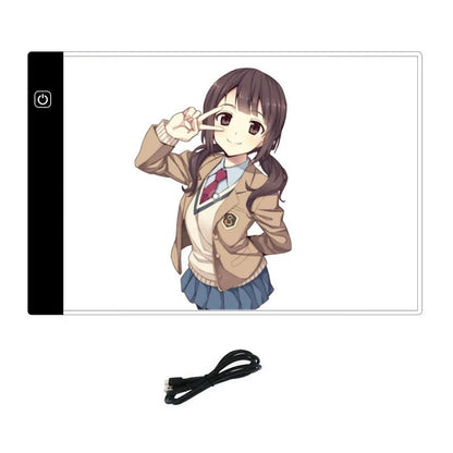A4 A5レベル調光可能な Led 描画パッドボード　子供のおもちゃの絵画教育　子供の成長　ギフト　