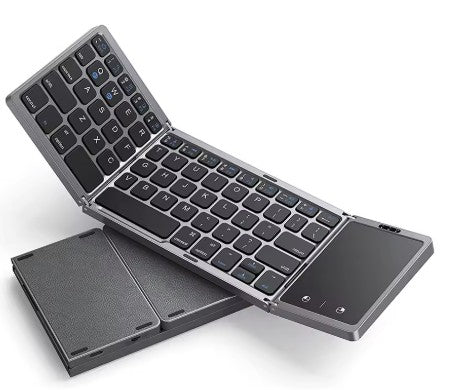 折りたたみ式ワイヤレス Bluetooth キーボード充電式折りたたみ