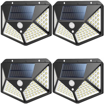 LED ソーラーライト 防水 屋外 100個のLED 防犯 庭 玄関 ミニ コンパクト