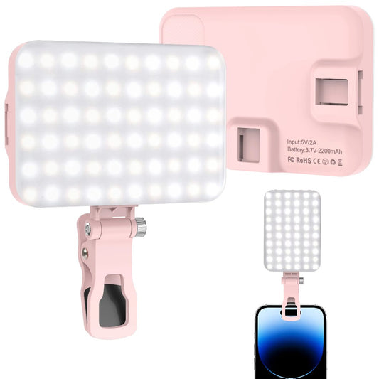 LED ライト スマホ カメラ ipad用 充電式 ポータブルライト セット